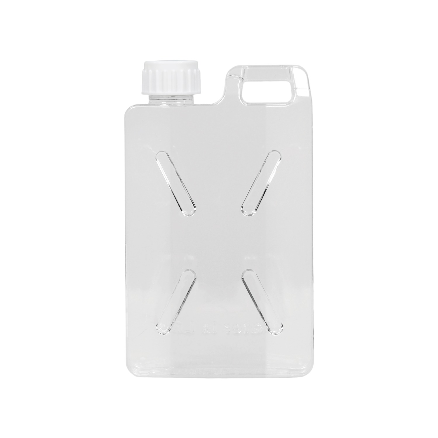 Jerrycan Water Bottle 400mL Transparent