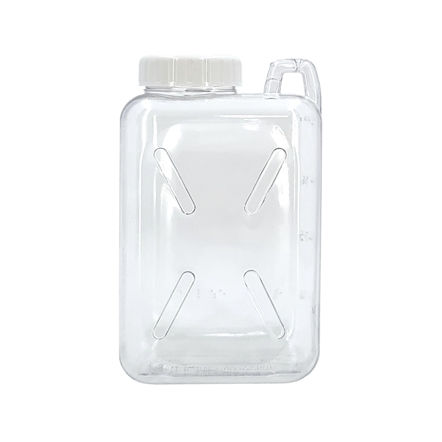 Jerrycan Water Bottle 800mL Transparent